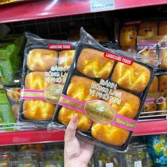 Bánh Bông Lan Tươi Laobeijing Foods Vị Phô Mai Khay 6 Cái (183g x 24 Khay)