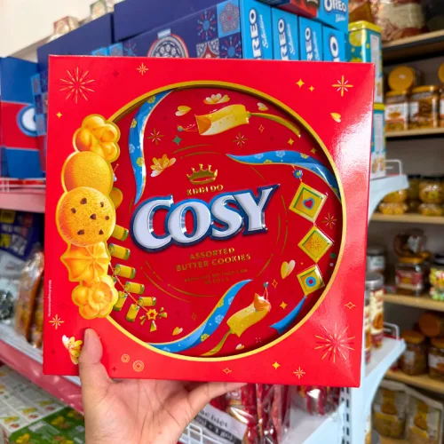Hình ảnh Bánh Cosy Kinh Đô - Bánh Quy Bơ Thập Cẩm Socola 520g - (Kèm Túi) trong bộ sưu tập Bánh quy, bánh gạo, bánh xốp, snack