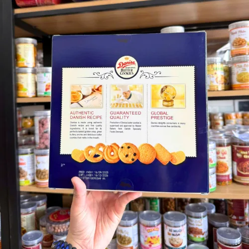 Bánh Danisa 681g - Bánh Quy Bơ Danisa (Kèm Túi) - Hộp Quà Tết