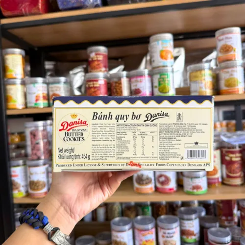 Bánh Danisa 681g - Bánh Quy Bơ Danisa (Kèm Túi) - Hộp Quà Tết