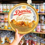 Bánh Danisa Limited Gold Edition 792g - Bánh Quy Bơ Danisa (Kèm Túi)- Hộp Quà Tết
