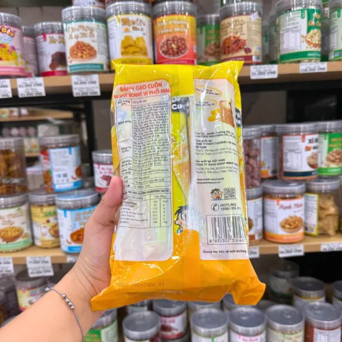 Bánh Gạo Cuộn Vị Phô Mai 170g (17g x 10 Gói)