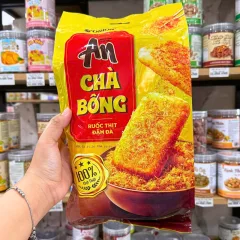Bánh Gạo Nướng Chà Bông Ruốc Thịt Đậm Đà An - Bánh Orion Chà Bông 145,6g (14 Gói x 10.4g)