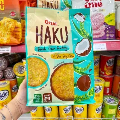 Đánh giá bánh Gạo Nướng OISHI HAKU Vị Dừa Sấy Giòn 138g