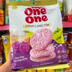 Bánh Gạo One One Khoai Lang Tím 166gr
