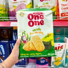 Bánh Gạo ONE ONE Vị Tảo Biển Bạch Tuộc Nướng 104g
