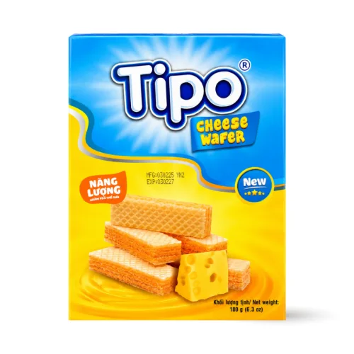 Bánh Kem Tipo Phô Mai Hộp 180g - Bánh Xốp Tipo Hương Vị Nguyên Bản