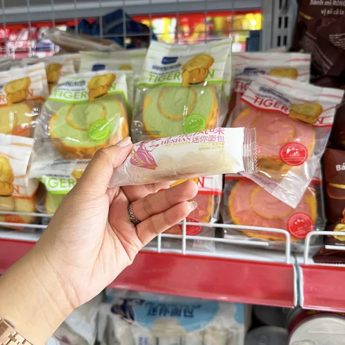 Bánh Mì Sữa Chua HESHAN Vị Khoai Môn - Thùng 2kg