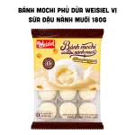 Bánh Mochi Phủ Dừa Weisiel Vị Sữa Đậu Nành Muối 180g