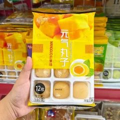 Bánh Mochi Phủ Dừa Yuanqi Wanzi Vị Xoài 180g