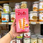 Bánh Ống Quế NABATI ROLL'S Nhân Phô Mai Dâu 50g
