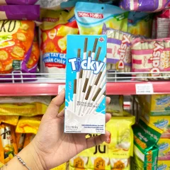 Sỉ bánh Que Đũa Phủ Sữa Ticky Uni Firms - Màu Xanh Dương