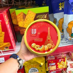 Bánh Quy Bơ LU Hộp Thiếc Tròn 180g