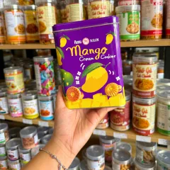 Sỉ bánh Quy Nhân Xoài Hộp Thiết Kilin Thái Lan 400g - Bánh Quy Nhân Xoài Hộp Thiết Tím