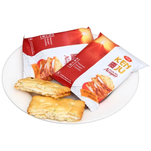 Bánh Quy Nougat Kem Dẻo Kenju Richy 186g