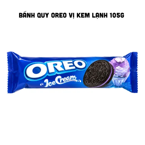 Bánh Quy Oreo Nhân Kem Lạnh Ice Cream 105g