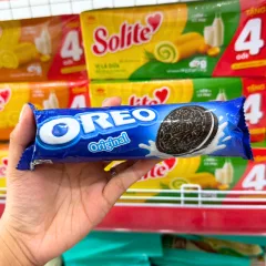 Bánh Quy Oreo Nhân Kem Vị Vani 105g