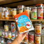 Bánh Quy Que Cọng Trứng Hộp Thiếc KILIN Thái Lan 400g - Hộp Cam Xanh