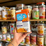 Bánh Quy Que Cọng Trứng Hộp Thiếc KILIN Thái Lan 400g - Hộp Cam Xanh