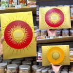 Bánh Quy RITAZ GOLD Mặt Trời Thập Cẩm 210g - Hộp Giấy 2 Màu Đỏ/ Vàng