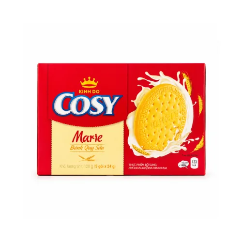 Bánh Quy Sữa Cosy Marie - Bánh Kinh Đô - Bánh Cosy 120g (5 Gói x 24g) – một lựa chọn đáng tham khảo trong Trái cây, rau củ tươi