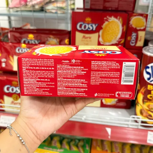 Bánh Quy Sữa Cosy Marie - Bánh Kinh Đô - Bánh Cosy 120g (5 Gói x 24g)