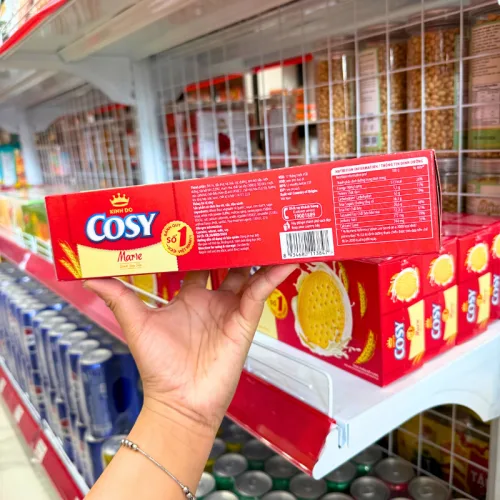 Bánh Quy Sữa Cosy Marie - Bánh Kinh Đô - Bánh Cosy 192g (8 Gói x 24g)