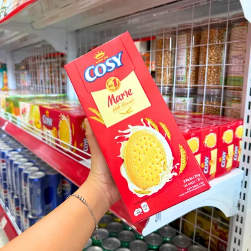 Bánh Quy Sữa Cosy Marie - Bánh Kinh Đô - Bánh Cosy 192g (8 Gói x 24g)