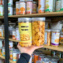 Đánh giá bánh Quy Tạo Hình (Quy Tròn) 250g - Hộp Pet