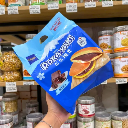 Bánh Rán KIDO'S Dora-Yaki Nhân Socola 150g - Bịch 5 Cái
