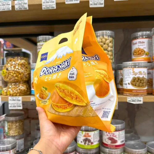 Bánh Rán KIDO'S Dora-Yaki Vị Chà Bông Xốt Bơ 150g - Bịch 5 Cái
