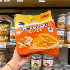 Bánh Rán KIDO'S Dora-Yaki Vị Chà Bông Xốt Trứng Muối 150g - Bịch 5 Cái