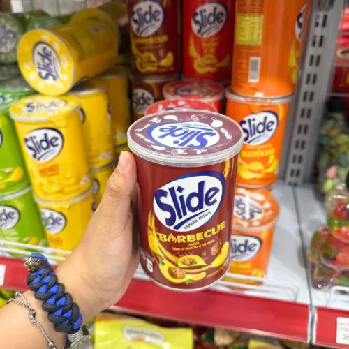 Bánh Snack Khoai Tây Lát Slide Nhiều Vị - Bánh Slide Khoai Tây 60Gr (Hộp Mini)