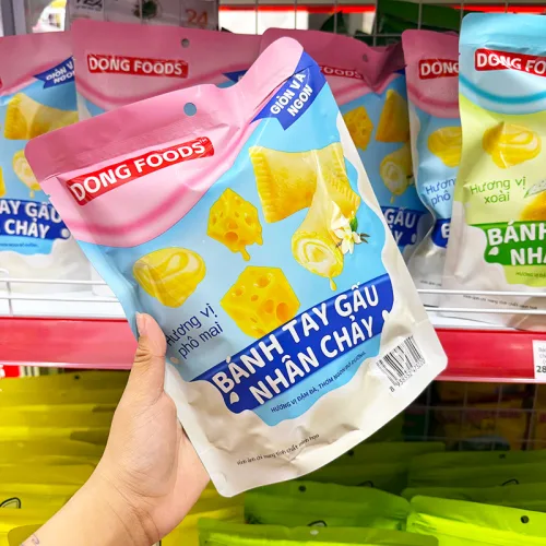 Bánh Tay Gấu Nhân Chảy Dong Foods Vị Phô Mai 120g