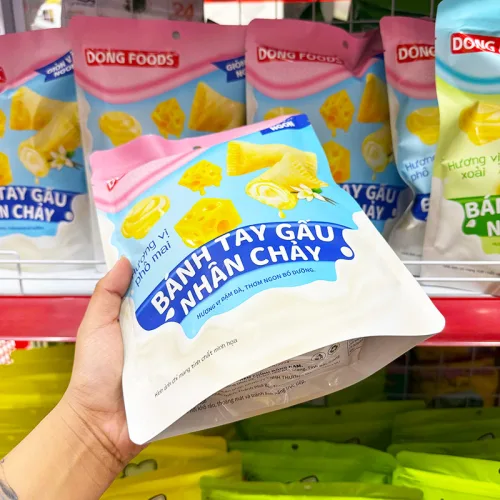 Bánh Tay Gấu Nhân Chảy Dong Foods Vị Phô Mai 120g