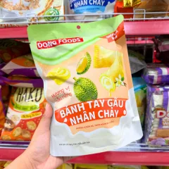 Đánh giá bánh Tay Gấu Nhân Chảy Dong Foods Vị Sầu Riêng 120g