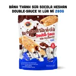 Bánh Thanh Sữa Heshan Socola Double-Sauce Vị Lúa Mì 280g