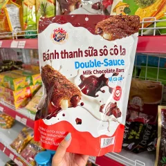 Bánh Heshan Socola Double-Sauce Vị Ca Cao 280g