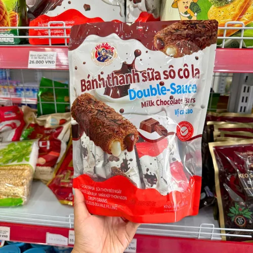 Bánh Heshan Socola Double-Sauce Vị Ca Cao 280g