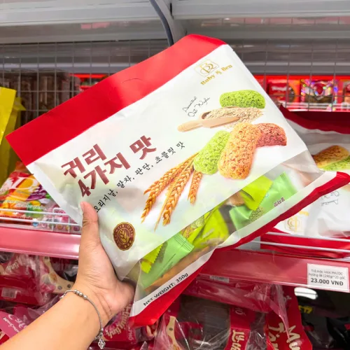 Bánh Xốp Yến Mạch Hỗn Hợp Ruby & Ben 350g