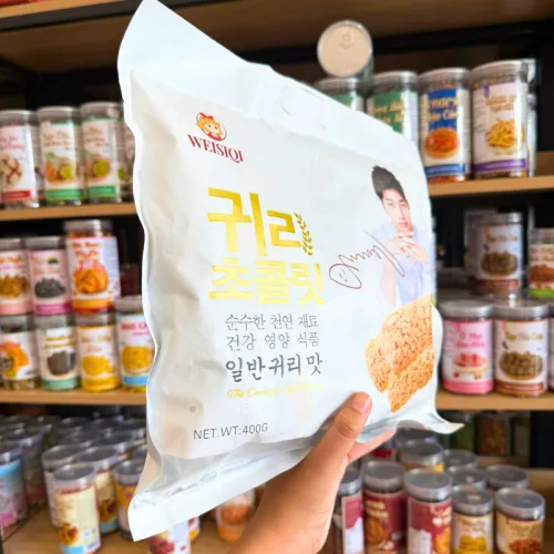 Bánh Yến Mạch Hàn Quốc Weisiqi 400g - Bánh Weisiqi Yến Mạch