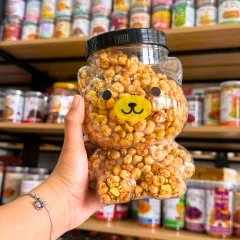 Sỉ bắp Tỏi Ớt Đậm Vị 450g - Hộp Gấu Lớn