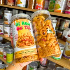 Sỉ bì Heo Bơ Tỏi Đậm Vị 200g - Hộp Pet