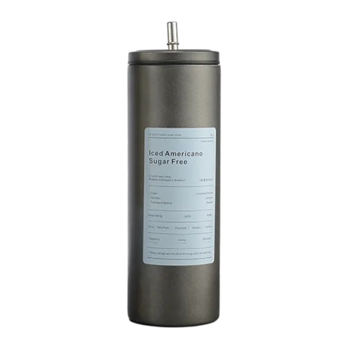Ly giữ nhiệt Iced Americano inox 304 600ml kèm ống hút
