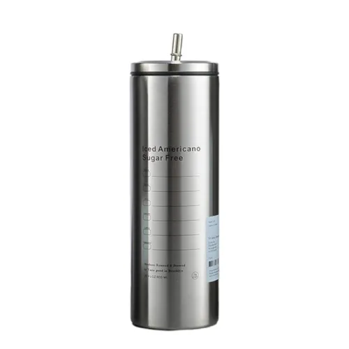 Ly giữ nhiệt Iced Americano inox 304 600ml kèm ống hút