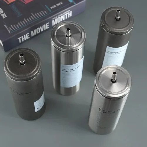 Ly giữ nhiệt Iced Americano inox 304 600ml kèm ống hút