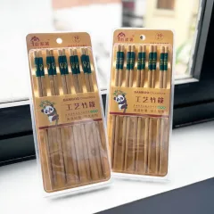 Bộ 10 Đôi Đũa Tre Chống Nấm Móc Trơn Trượt 24cm