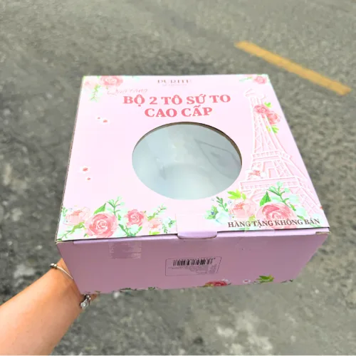 Bộ 2 Tô Sứ To Cao Cấp Purite & Olive