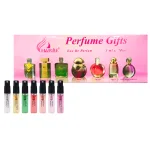 Phân phối bộ Dùng Thử Nước Hoa Charme Màu Hồng 7 Mẫu (4 Mùi Nam &amp; 3 Mùi Nữ) Dung Tích 3ml/Chai