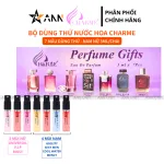 Bộ Dùng Thử Nước Hoa Charme Màu Tím 7 Mẫu (4 Mùi Nam &amp; 3 Mùi Nữ) Dung Tích 3ml/Chai
